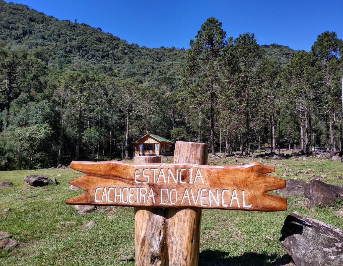 Chalé Estância Cachoeira do Avencal Urubici Exterior foto
