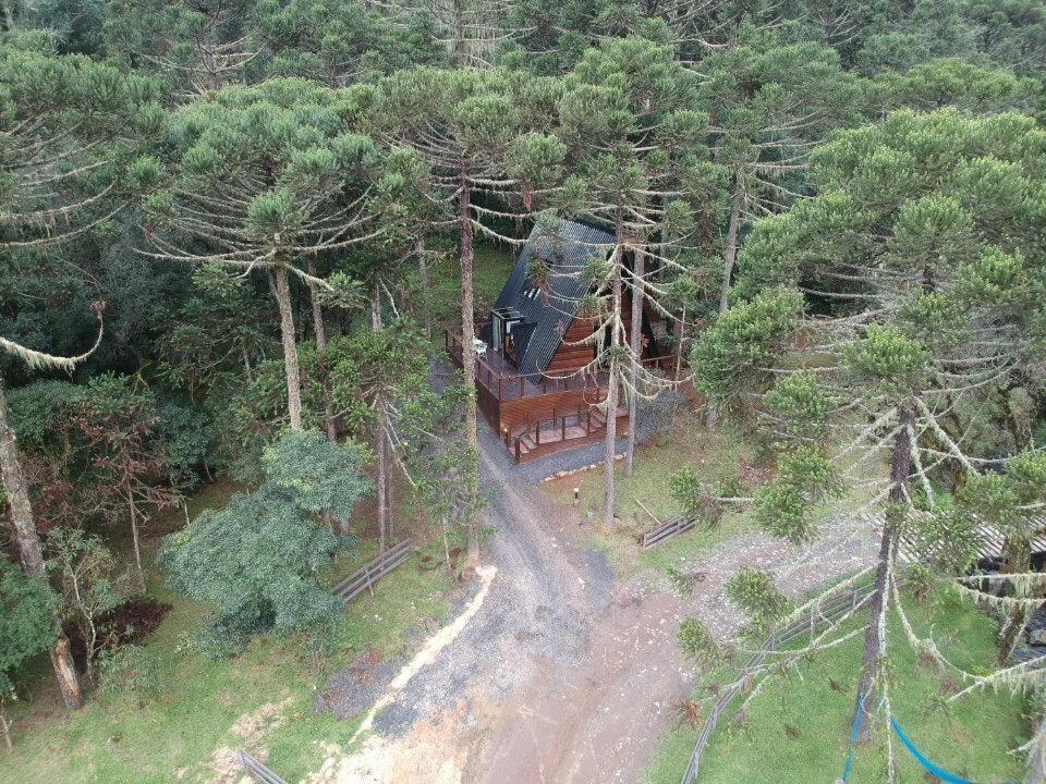 Chalé Estância Cachoeira do Avencal Urubici Exterior foto