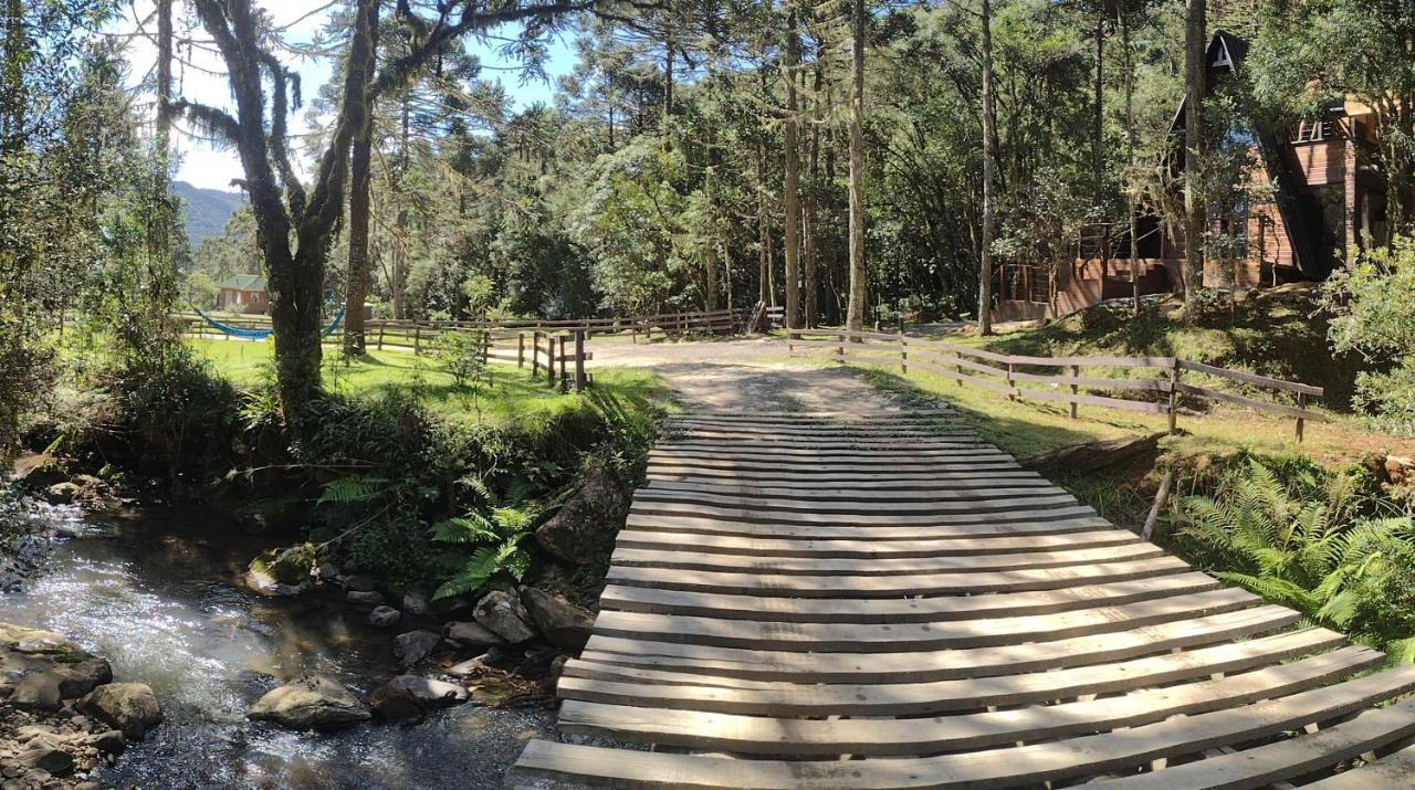 Chalé Estância Cachoeira do Avencal Urubici Exterior foto